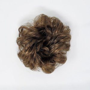 Curly Messy Hair Bun, Synthetic Hair Scrunchie, Hair Bun Pony Tail